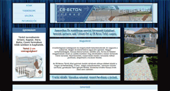 Desktop Screenshot of betonterko.hu
